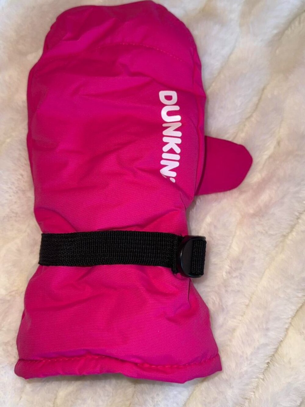 Pink Dunkin Donuts Limited Edition mitten single